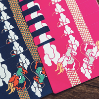 The Dragon (Pink Gilded) Playing Cards