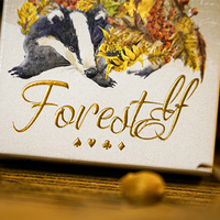Forest elf Badger Playing Cards