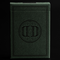 Smoke & Mirrors Anniversary Edition: Green Playing Cards by Dan & Dave