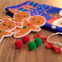 Christmas Bandana Gingerbread by Lee Alex