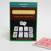 Black Jack/ Perfect Match Red (Gimmicks and Online Instructions) by Henry Evans and Raphael Seara - Trick