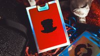 Limited Holographic Edition Surprise Deck V5 (Red) Playing cards by Bacon Playing Card Company
