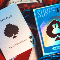 Limited Holographic Edition Surprise Deck V5 (Blue) Playing cards by Bacon Playing Card Company