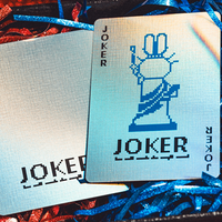 Limited Holographic Edition Surprise Deck V5 (Blue) Playing cards by Bacon Playing Card Company
