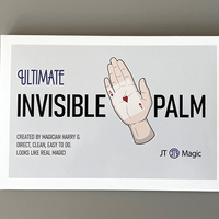 Ultimate Invisible Palm RED by JT - Trick