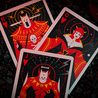 Incubo Mezzanotte Playing Cards by Giovanni Meroni