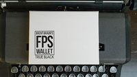 FPS Wallet True Black Leather (Gimmicks and Online Instructions) by Magic Firm - Trick
