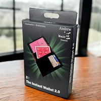 INSTANT WALLET 2.0 (Red) by Andrew and Magic UP