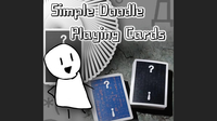 Simple Doodle (Color) Playing Cards by Bacon Playing Card
