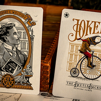 The Beetle Backs (Crimson Edition) Playing Cards