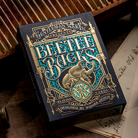 The Beetle Backs (Cobalt Edition) Playing Cards