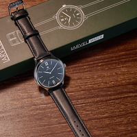 IARVEL WATCH (Silver Watchcase Black Dial) by Iarvel Magic and Bluether Magic