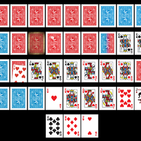 Elite Night Flight (Gaff) Playing Cards by Steve Dela - Trick