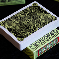 FULTON'S Day Of The Dead Green Edition Playing Cards
