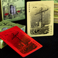 FULTON'S Day Of The Dead Green Edition Playing Cards