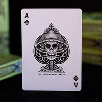 FULTON'S Day Of The Dead Green Edition Playing Cards