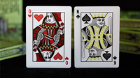 FULTON'S Day Of The Dead Green Edition Playing Cards

