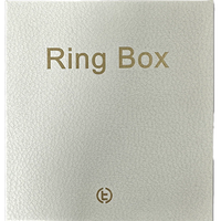 Magic Ring Box (White) by TCC - Trick