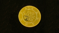 18K Gold Plated Magic Wishing Coin by Alan Wong - Trick

