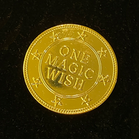 18K Gold Plated Magic Wishing Coin by Alan Wong - Trick