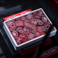 Scarlet Wonder (Signature Cold Foil) Playing Cards
