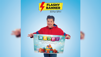 FLASHY BANNER (HAPPY BIRTHDAY) by George Iglesias & Twister Magic - Trick
