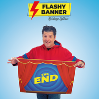 FLASHY BANNER (THE END) by George Iglesias & Twister Magic - Trick