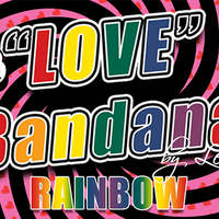 Love Bandana - Rainbow by Lee Alex