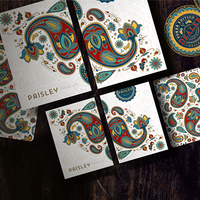 Paisley Poker Mini Playing Cards by Dutch Card House Company