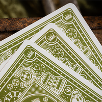 Chancers V3 Green (Marked) Playing Cards by Good Pals
