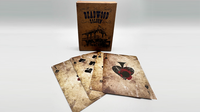 Deadwood Marked (Blue) Playing Cards by Matthew Wright and Mark Bennett
