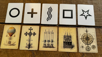 Dr Nevin's Psychic Testing Cards (ESP Set) by Dead Rebel Productions
