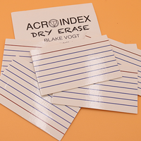 Six Acro Index (3"x5") Dry Erase by Blake Vogt