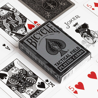 Bicycle Tactical Field (Black) Playing Cards by US Playing Card Co