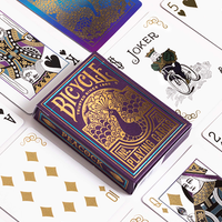 Bicycle Purple Peacock Playing Cards by US Playing Card Co