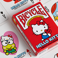 Bicycle Hello Kitty 50th Anniversary Playing Cards by US Playing Card Co