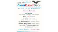 Pro Edition Night Flight Playing Cards by Steve Dela

