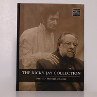 The Ricky Jay Collection Catalog Volume 2 - Book