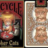 Bicycle Poker Cats V2  Playing Cards