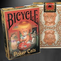 Bicycle Poker Cats V2  Playing Cards