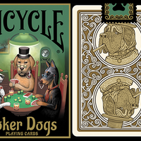 Bicycle Poker Dogs V2  Playing Cards