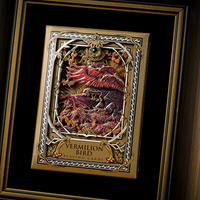Vermilion Bird Luxury Frame by Ark Playing Cards