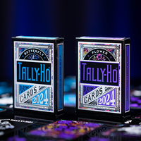 Tally-Ho 2024 (Flower) Playing Cards by US Playing Card Co