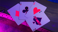 Bicycle Star-Fire Pink Neon Playing Cards
