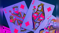 Bicycle Star-Fire Pink Neon Playing Cards
