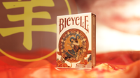 Bicycle Chinese Zodiac (Goat) Playing Cards by US Playing Card Co
