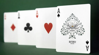 Magnolia White Playing Cards
