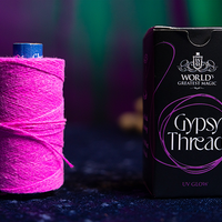 WGM UV GLOW GYPSY THREAD PINK REFILL SPOOL by Murphy's Magic  - Trick