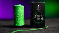 WGM UV GLOW GYPSY THREAD GREEN REFILL SPOOL by Murphy's Magic  - Trick
