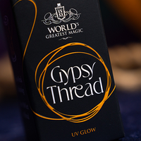 WGM UV GLOW GYPSY THREAD ORANGE REFILL SPOOL by Murphy's Magic  - Trick